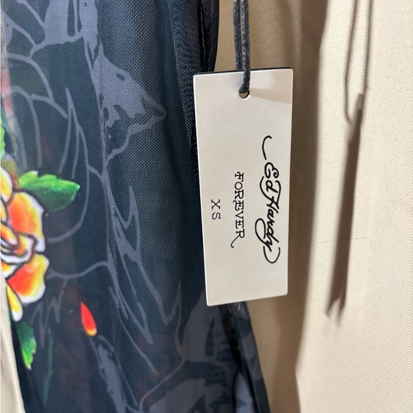 NWT Sexyy Red & Ed Hardy Collab Mesh Dress 🔥 - Picture 13 of 13